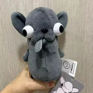 Chihuahua Emoji Plush Toy, Abstract Dog Sand Sculpture, Funny Soft Stuffed Animal, Cute Cartoon Character, Perfect Gift for Kids, Soft Cuddly Gift