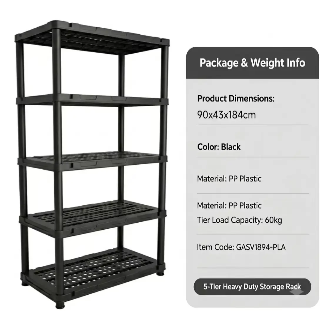5Tier Heavy Duty