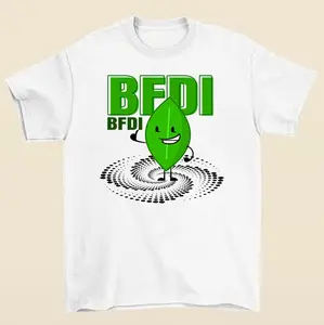 BFDI Graphic Tee Battle For Dream Island Animated Object Show Fan Shirt