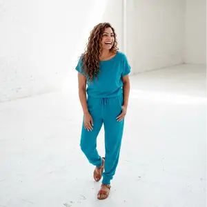 Lush Signature Blend Maxi Teal On The Go Romper