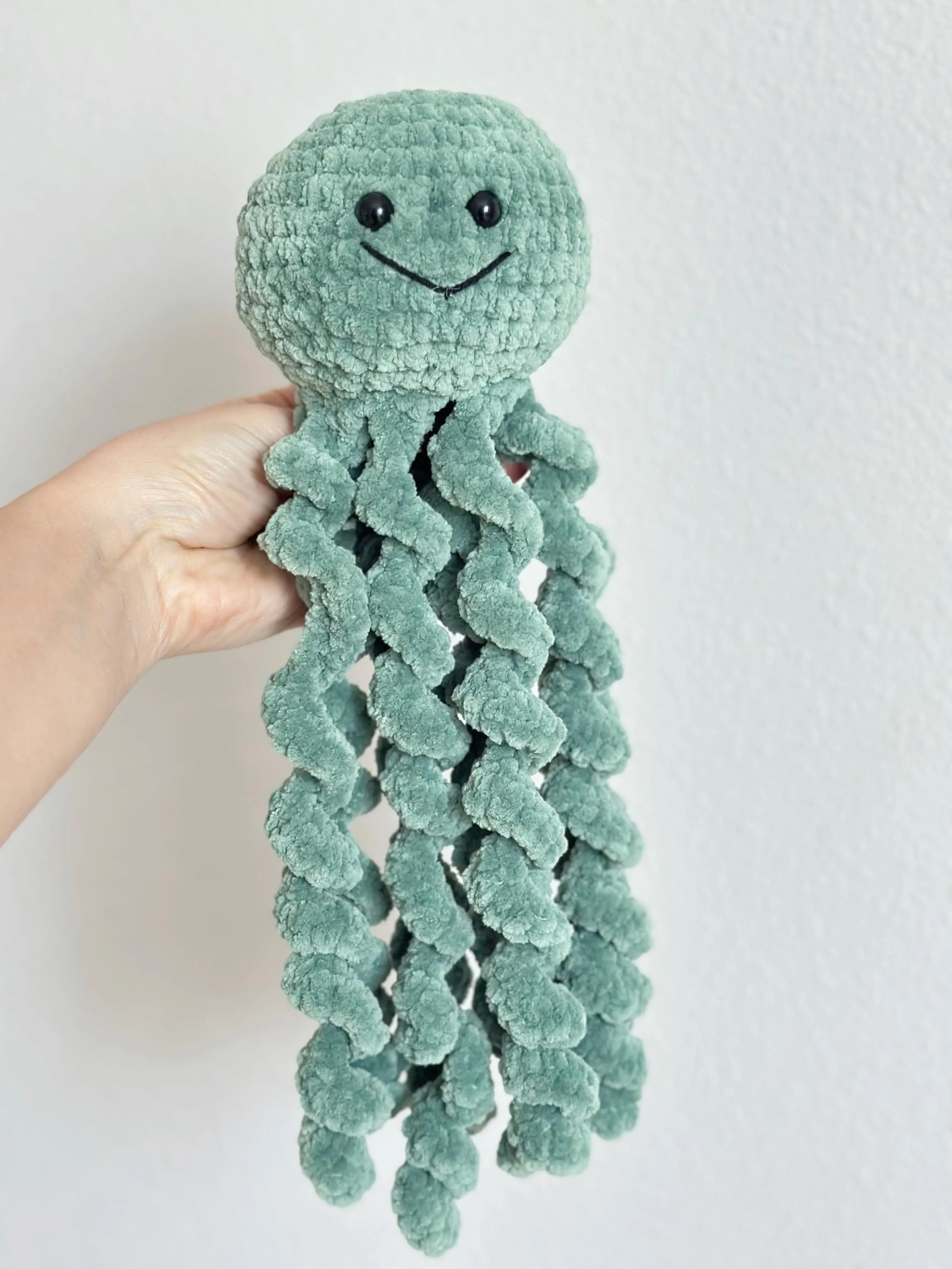 Soft Octopus Plushie Squishy Anti Stress Crochet Toy