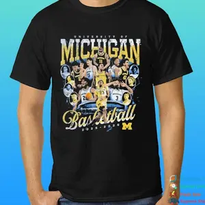 Michigan Wolverines Winner Tee, 2026 Men's Basketball National Champions Michigan Shirt, March Madness Basketball 2026 Shirt, Gift for Sport Fan