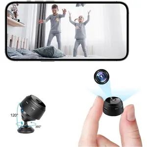Hidden Spy Camera for Home Use, Mini Security Wireless WiFi Camera, HD 1080P Indoor/Outdoor Night Vision Nanny Cam for Baby, Pets, Compatible with Smartphone, Tablets(Video Only)