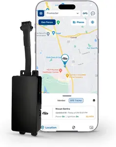 AutoSky Vehicle GPS Tracker  - Asset Tracker - HardWire Kit Included - No Recharging - 4G LTE - Real Time Location Tracking