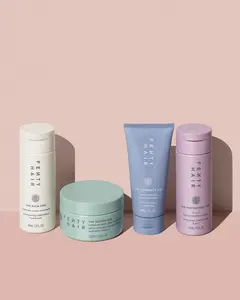 Fenty Hair The Maintenance Crew Universal Repair Haircare Start'r Kit: Shampoo, Hydrate Conditioner, Bond Repair, and Heat Protectant