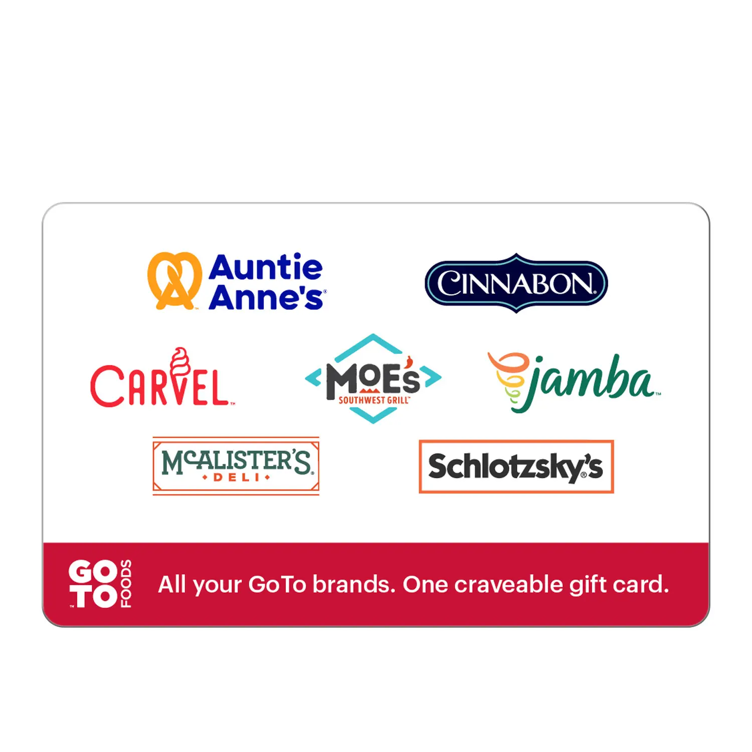GoTo Foods eGift Card – The Gift for Every Craving