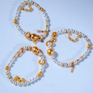 057-Colorful pearl bracelet（XT925S0012）