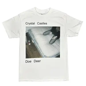 Crystal Castles "Doe Deer" - Unisex Graphic T-Shirt 100% Cotton