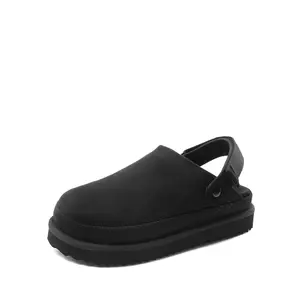 Dream Pairs Women's Black Clog Sandals - Comfortable and Stylish Slide-On Footwear Walking Shoes clogs
