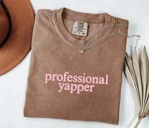 Comfort Colors Professional Yapper Shirt, Soft Cotton Crewneck Shirt for Men and Women, Gift for Him or Her, Unisex Stylish