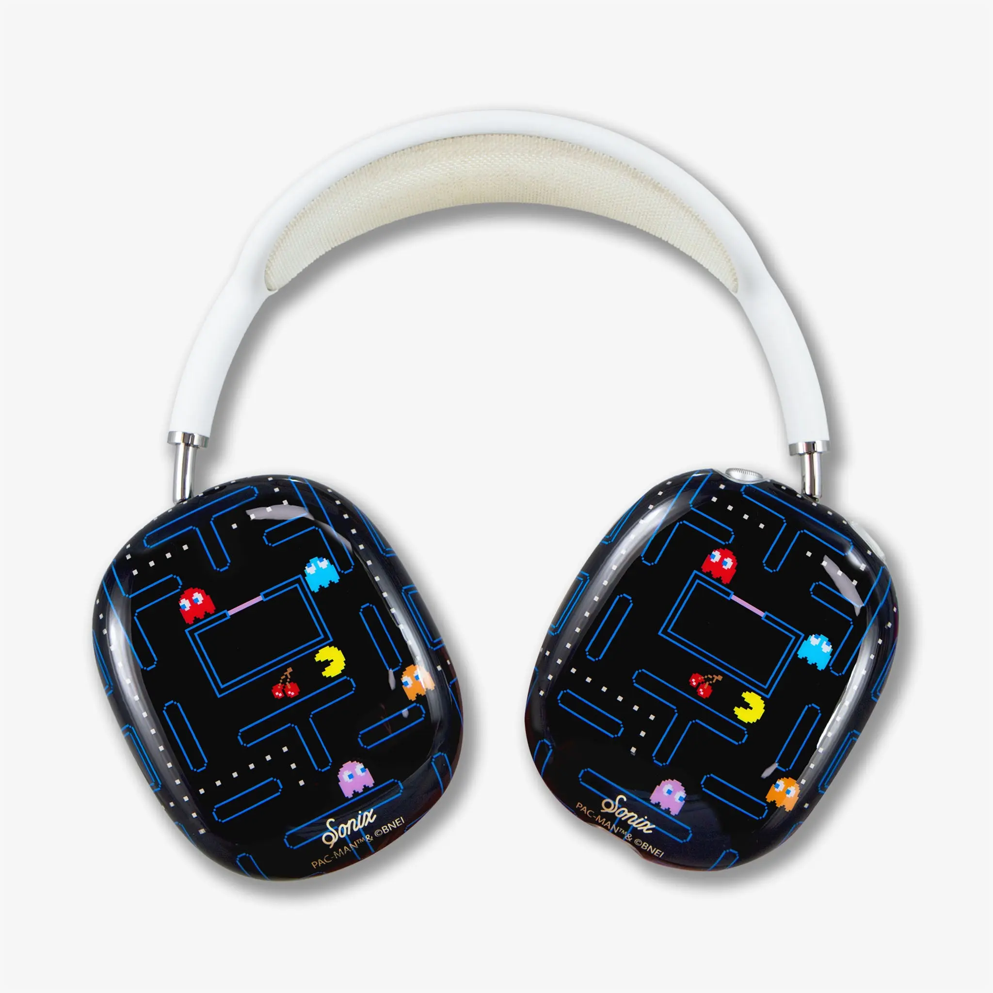 SONIX Colorful Durable Headphone Cover for AirPods Max - High-Quality Materials, Shockproof, Scratch Resistant, Precise Cutouts Accessory for Gaming Audio Devices (Ideal for Fans of Classic Video Games)