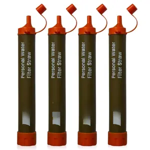 Water Straw  Portable Water Filter Straw for  Gear and Supplies, Camping, Hiking & Backpacking  Lightweight Water Filter  Tool for Clean Drinking Water in Any Situation