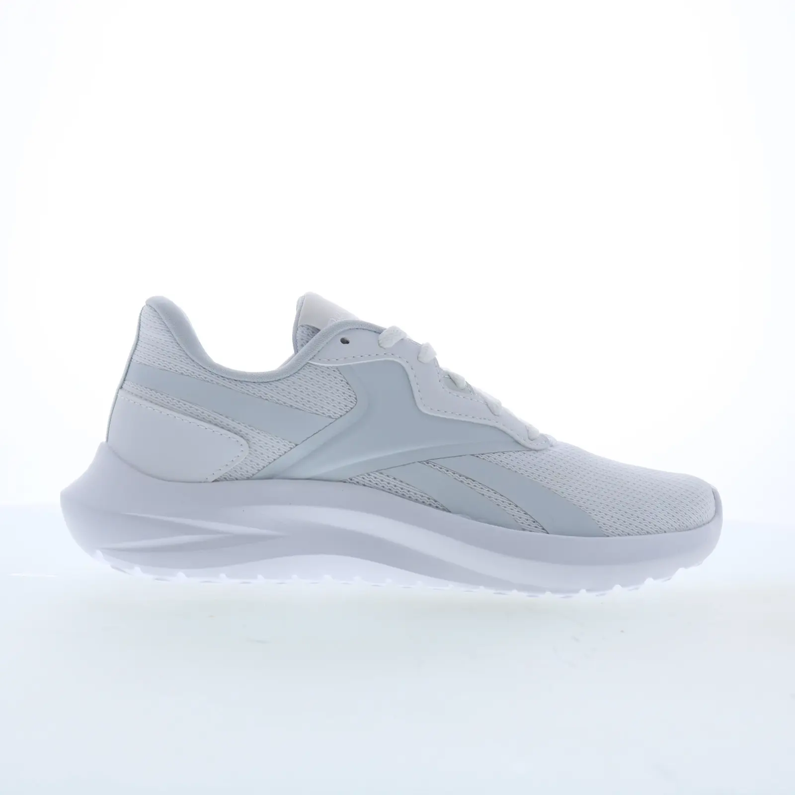 Reebok Energen Lux Womens White Mesh Lace Up Athletic Running Shoes