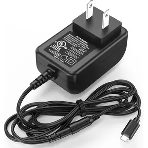 5V USB C Electric Spin  Charger Replacement Fit for YKYI, for Bomves Cordless Cleaning Brush, Power Cord AC Adapter for Keimi, for Leebein, for Highyes, for TUYU Power Shower Cleaner