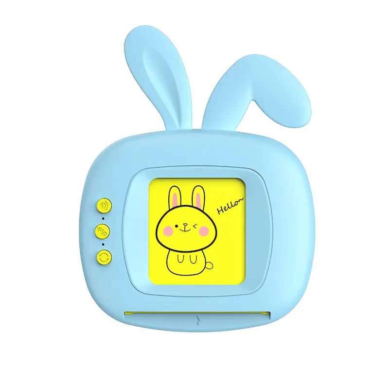 Bilingual Talking Alphabet Flash Cards for Children Ages 3-6, Small Cute Bunny Shape, 224 Sight Words Educational Interactive Learning Toys, With Batteries (Batteries Included)