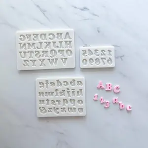 MINI ALPHABET/NUMBER SET MOLD