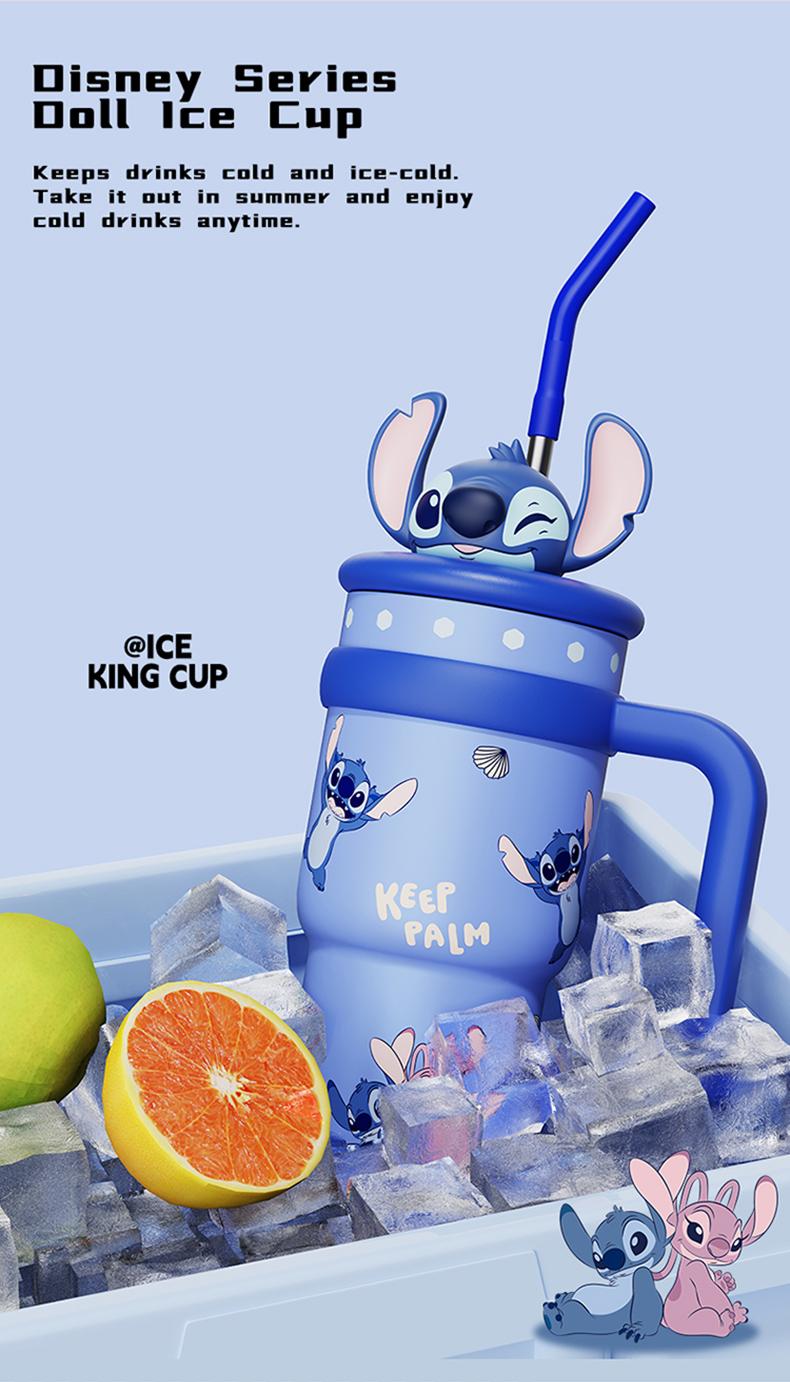 Zootopia Nick & Judy Thermos with Collectible Figures on Lid – 700ml Insulated Travel Mug, Hot & Cold Beverage Cup for Fans