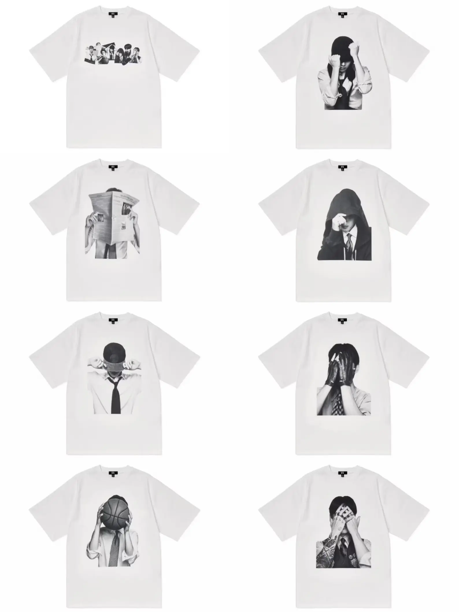 Vintage Kpop Inspired Shirt, T-Shirt, Hoodie, Sweatshirt Retro Black White Graphic Tee Aesthetic Streetwear Unisex Gift