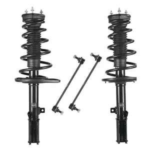 summervibes VEVOR Rear Shock Absorber Strut Assembly, 2Pcs Shock and Strut Assembly with Stabilizer Bar Coil Spring, Compatible with 2007-2011 Toyota Camry and 2008-2012 Toyota Avalon Models, OE 172401