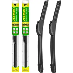 OEM Quality 22in + 22in Premium AllSeason Windshield Wiper Blades for Original Equipment Replacement(Set of 2)