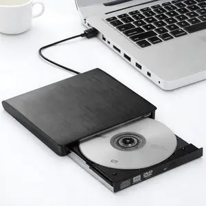 Portable USB 3.0 External CD/DVD Drive, Plug and Play CD/DVD RW Drive, High Speed CD/DVD Burner for Laptop Desktop Windows/MAC System