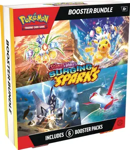 Pokemon Surging Sparks Booster Bundle - 6 Booster Packs