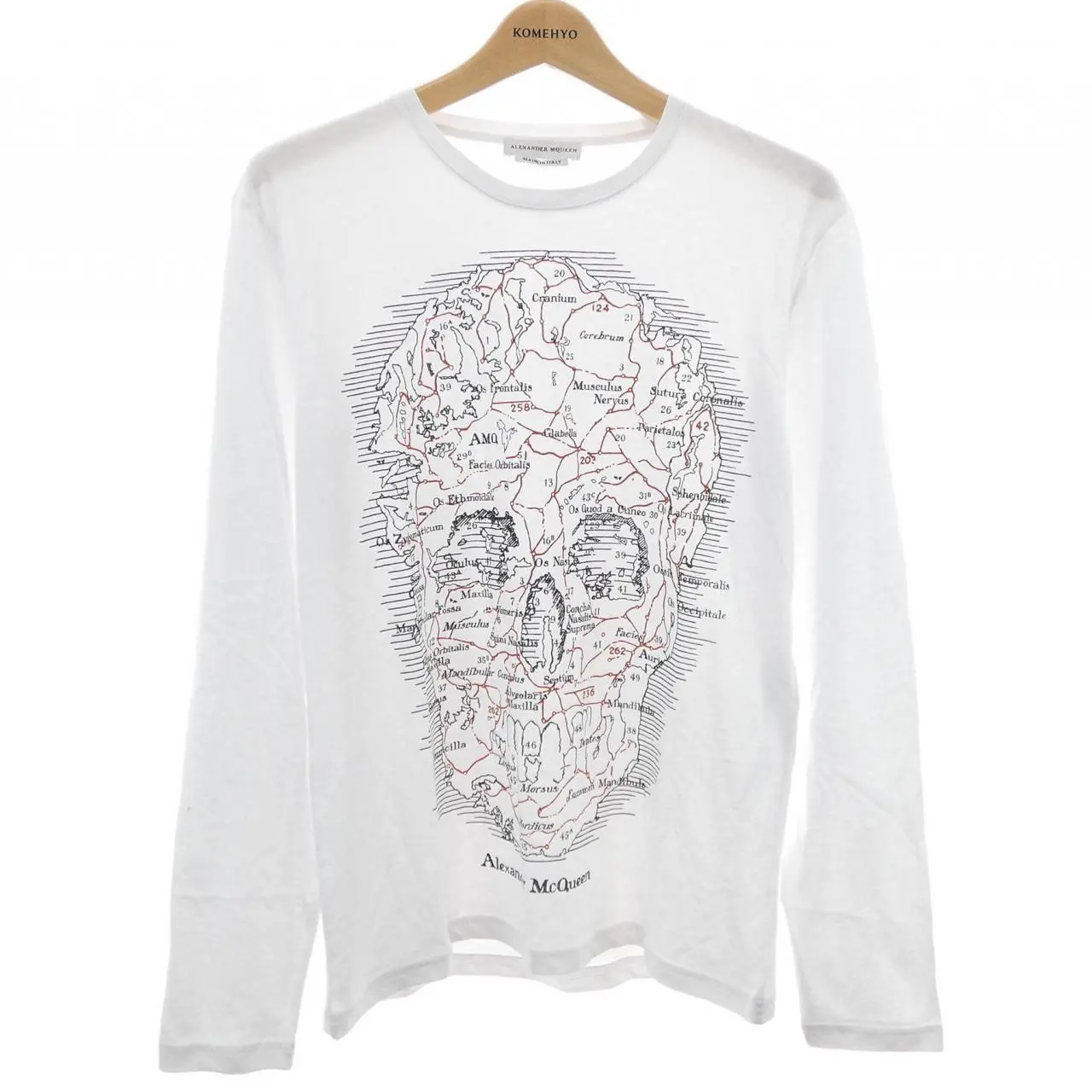 Pre-owned Alexander McQueen Cotton Small Leather Goods T Shirt