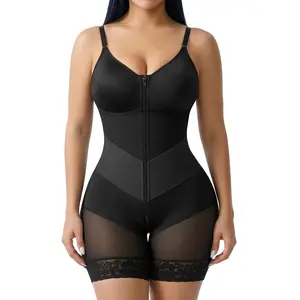 YIANNA V-Shaped Shapewear Moldeadoras Faja for Women Tummy Control  with Zipper Closure