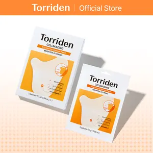 [Torriden Official] CELLMAZING Brightening Capsule Patch (7 ea / 14 pcs) | Daily Tone-Evening Care Gel Patch for Radient Skin, For Dark Spot Care, Brightening with 5D Vitamin Complex, Glutathione
