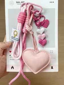 Bag Chain Charms Multiple Hearts Bag Charm New Model Trendy & Distinctive High Quality Fashionable And Versatile  A Sense Of Design Gift To A Friend Couple Gifts Suitable For Bags And Keys Bag Charms Accessory Purse Accessories