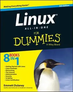 USED Book - Linux All-In-One for Dummies by Dulaney, Emmett (Paperback) - english
