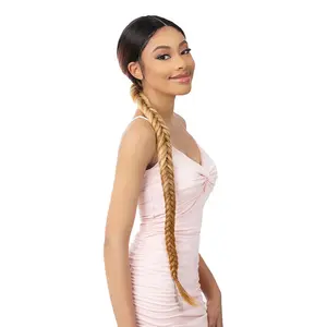 Nutique Illuze HD Lace Front Wig Glueless Illuze Lace Fishtail Braided 36"