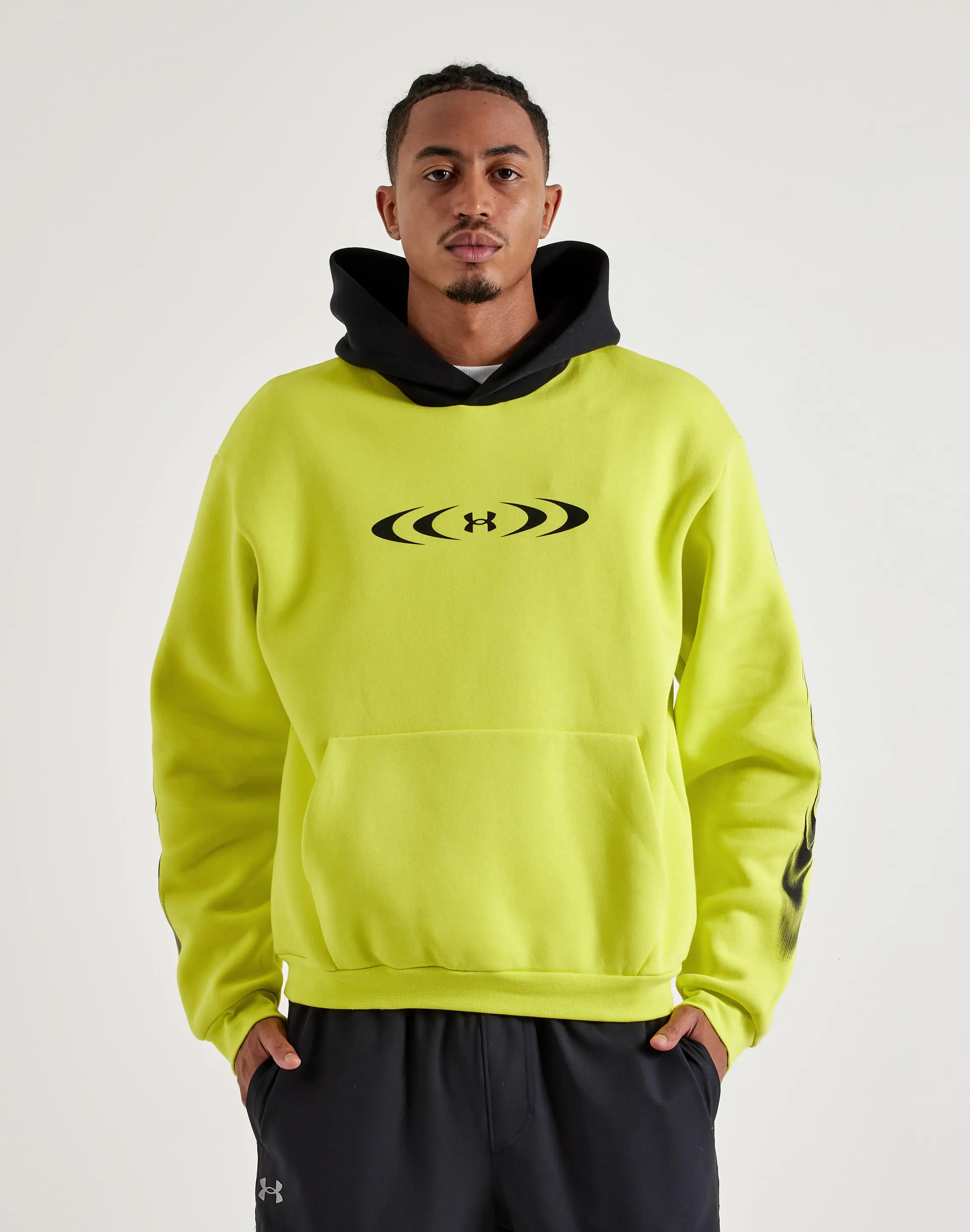 Mens Under Armour Icon Fleece Graphic Hoodie