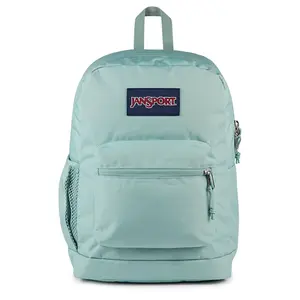 JanSport Cross Town Plus Remix 17.5" Backpack - Green JanSport Cross Town Plus Remix 17.5" Backpack - Green