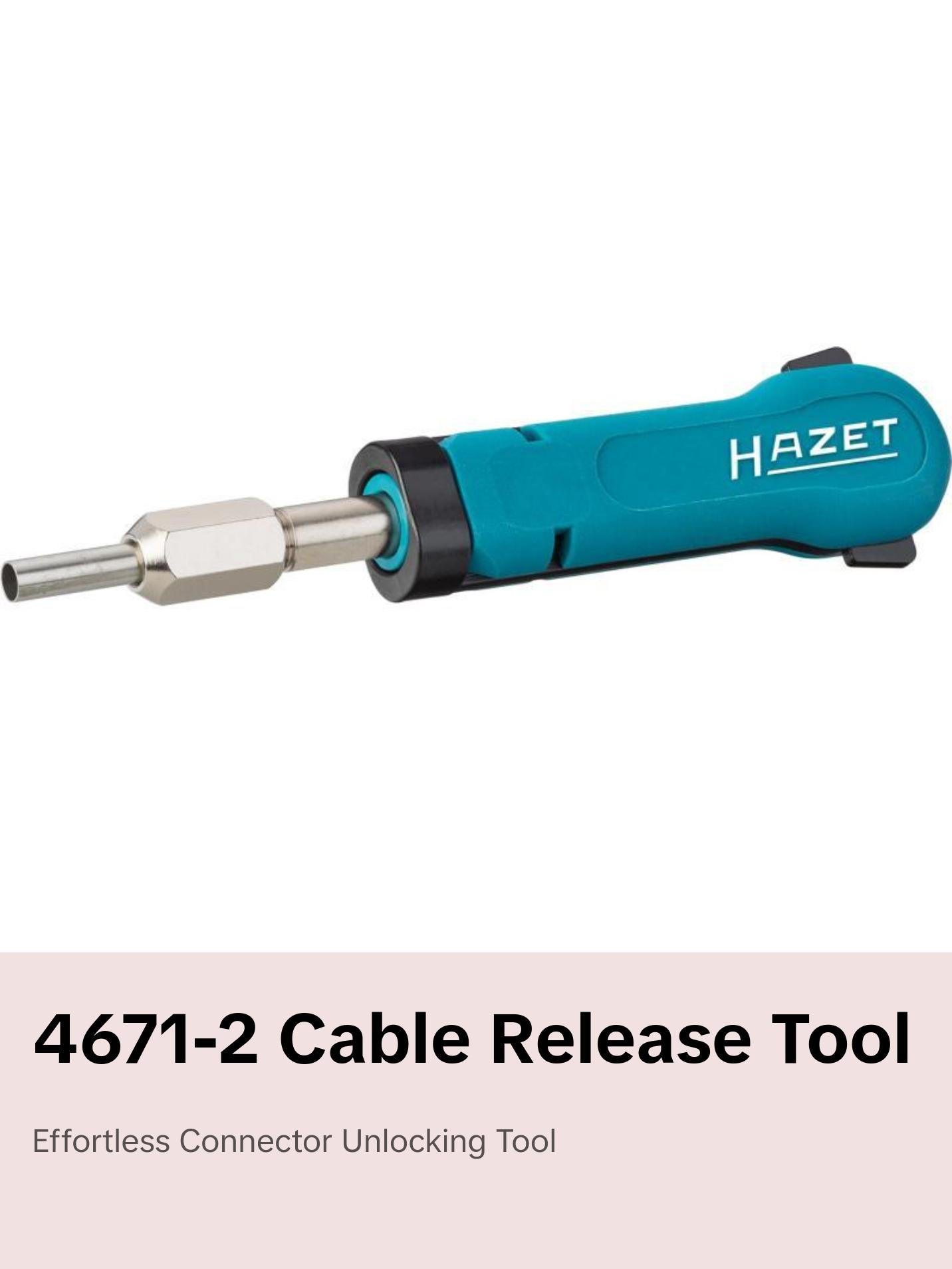 Hazet 4671-2 Cable Release Tool, 136mm