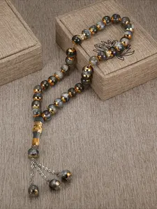 1-piece Fashionable, Modern, Personalized and Daily 33 Bead Islamic Prayer Bead Bracelet For Muslim, Men's Party Divination Gift
