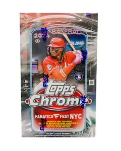 2024 Topps Chrome Baseball Fanatics Fest Exclusive Hobby Box - Personal Rip