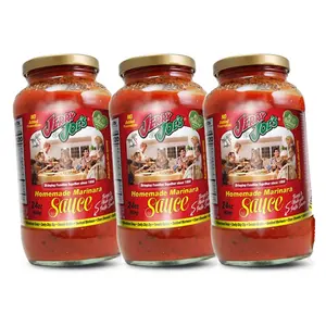 3-Pack Jerry & Joe’s Marinara Sauce – Fresh, 100% Natural, No Preservatives Bring home the authentic