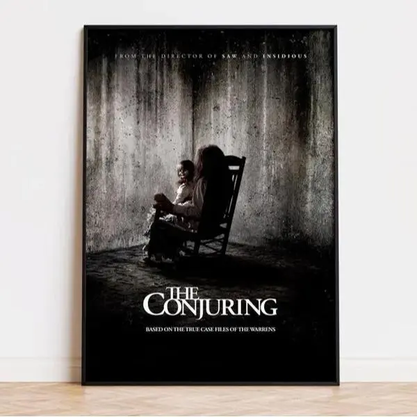 The Conjuring Movie Poster, The Last Rites Art Print, Popular Film Art Prints, Home Decor, Gift for Fans