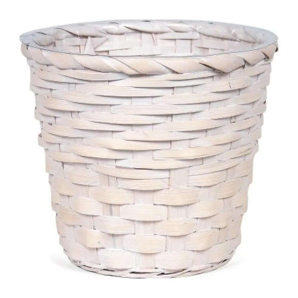 AI-3510WW-Q01 White Washed Wicker Basket
