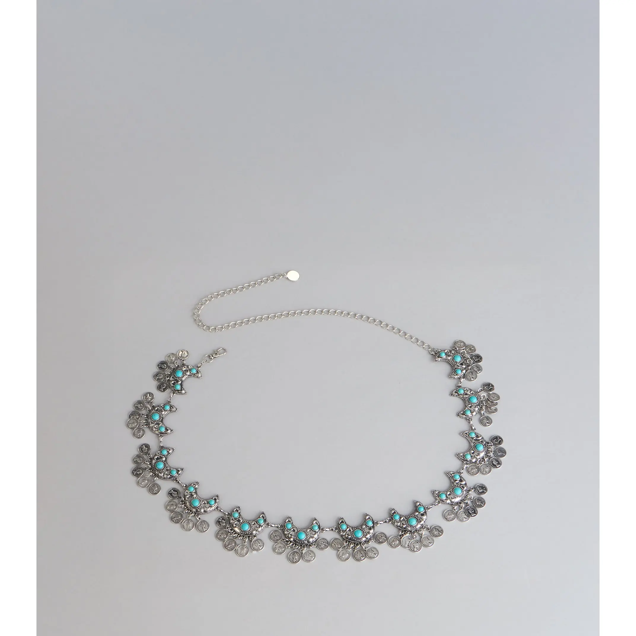 Desert Glow Coin Chain Belt