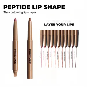 Creamy Lippie Pencil Smooth Glide-On Lip Liner - Waterproof Matte Nude Long-Lasting & Smudge-Proof for All Day Wear