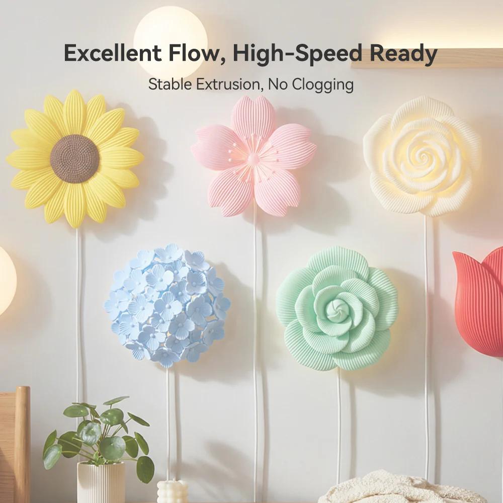 SUNLU PLA Meta 3D Printer Filament - 1KG Macaron Colors, PLA Based, Fast Print, Glossy Finish, Low Warpage - 3D Printing Supplies for Computers & Office Equipment SUNLU PLA Meta 3D Printer Filament - 1KG Macaron Colors, PLA Based, Fast Print, Glossy Finish, Low Warpage - 3D Printing Supplies for Computers & Office Equipment