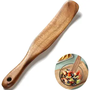 Sourdough Spatula,Spurtle for Sourdough Starter,Spurtles kitchen Tools Wooden