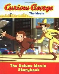 USED-Curious George the Movie: The Deluxe Movie Storybook by Jasmine Jones (Hardcover)