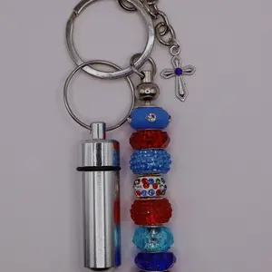 Custom Color Keychains with Holy Anointing Oil - Personalized Accessories