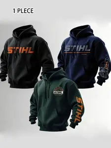 Tiktok Hot Steel Theme Hoodie, Multiple Colors Available, Brand Print, Ideal for Friday and Cyber Monday, Perfect Christmas Gift Inspiration