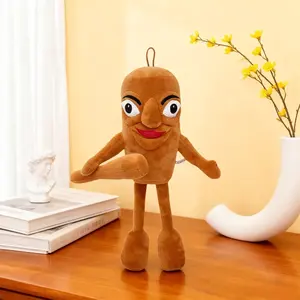 Italian Brainrot Plush Toy Handsome Tung Tung Tung Sahur Doll Doll Home Party Decoration Doll Perfect Gift for Friends Christmas, Halloween, New Year, Easter, Birthday