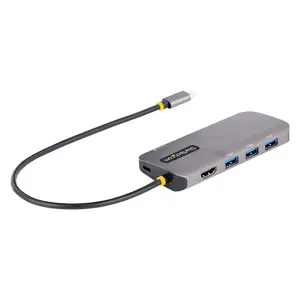 StarTech 4K 60 Hz USB-C Multiport Adapter, Black