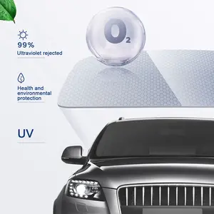 Universial Car Solar Window Tint Film,1.64FT*9.84FT,1%-50% VLT Sun Block,Easy to Install,Resistant for Car,Home,Office Glass Sun Shade